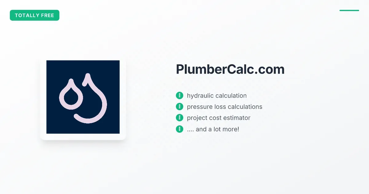 image of PlumberCalc