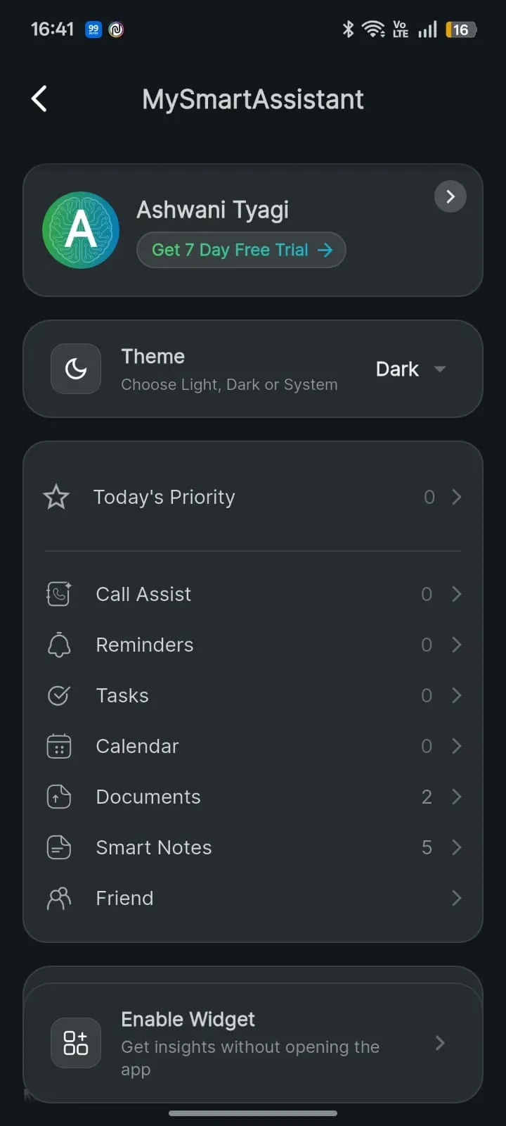 MySA : My Smart AI Assistant