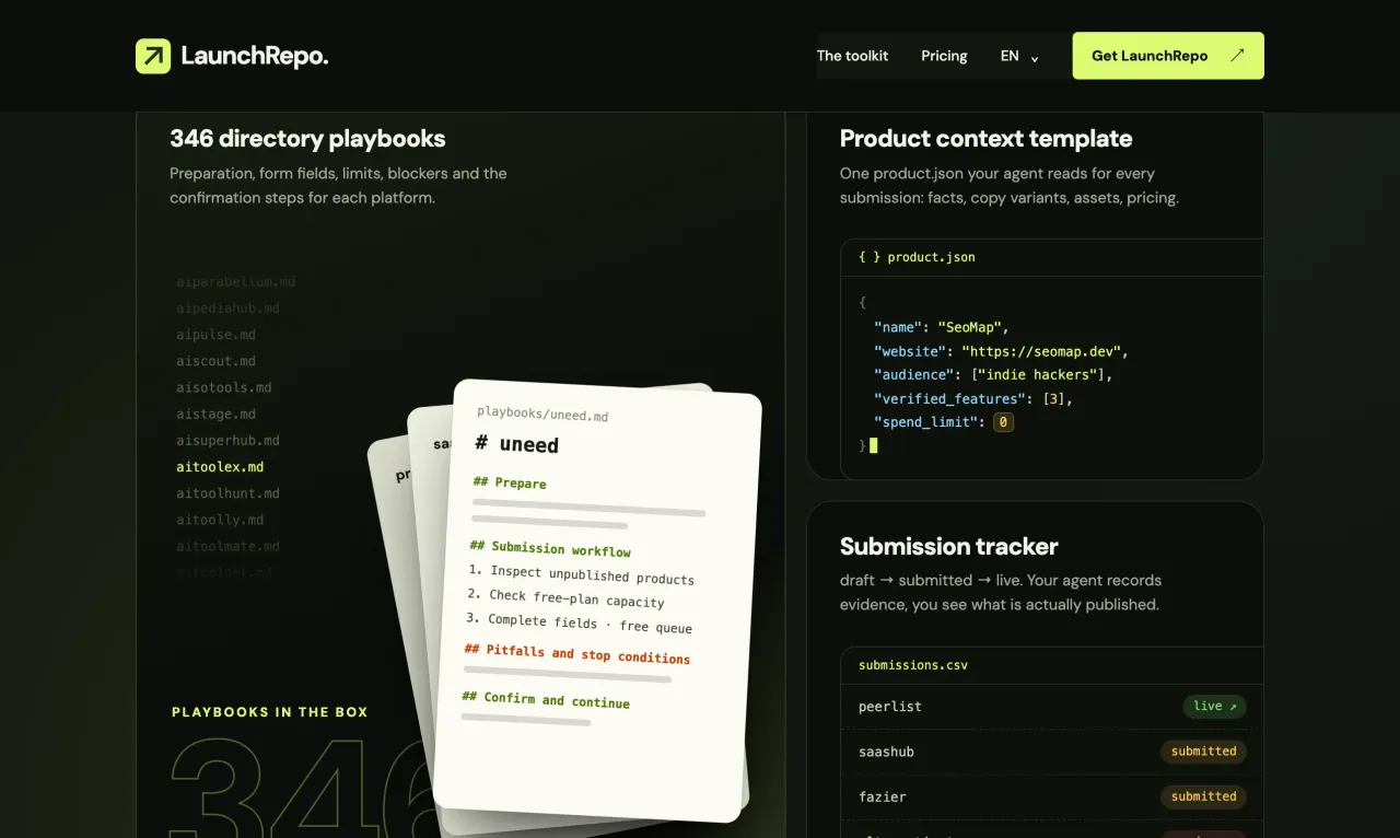 image 1 for LaunchRepo