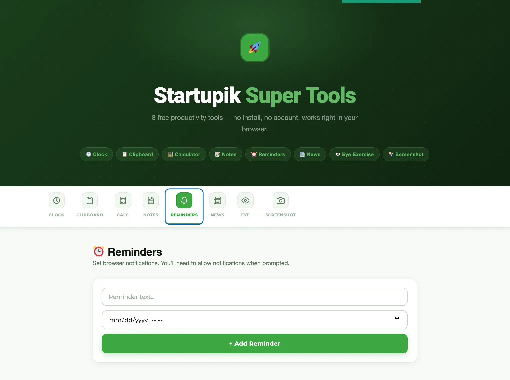 Startupik Super Tools