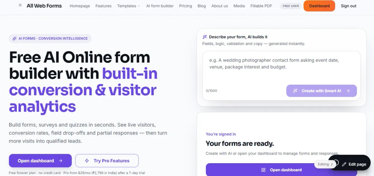 image 1 for AllWebForms