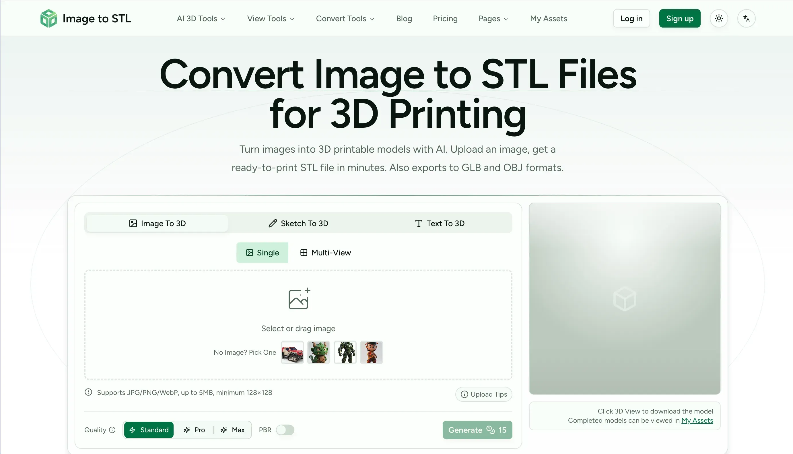 IMAGE TO STL