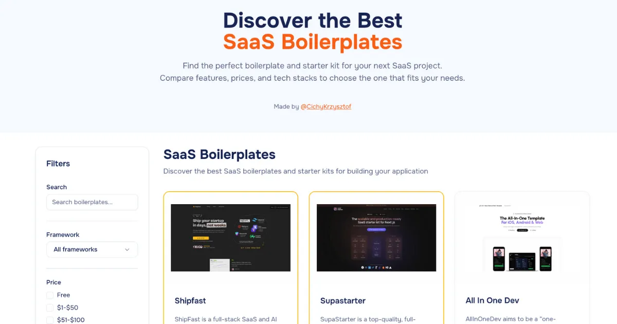 image of BestBoilerplates