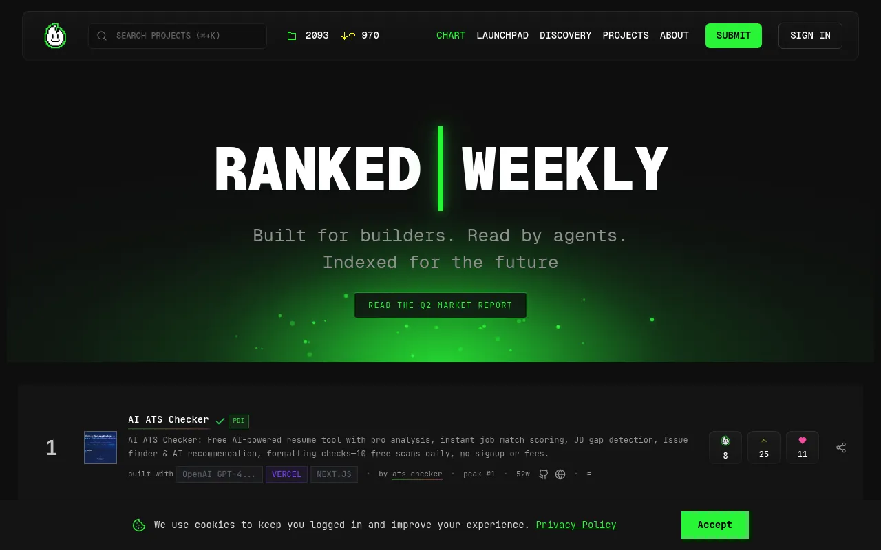 hot100 homepage